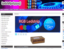 Tablet Screenshot of ledstripshop.nl